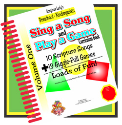 Scripture Lady <i> Sing a Song and Play a Game Book</i> Volume One